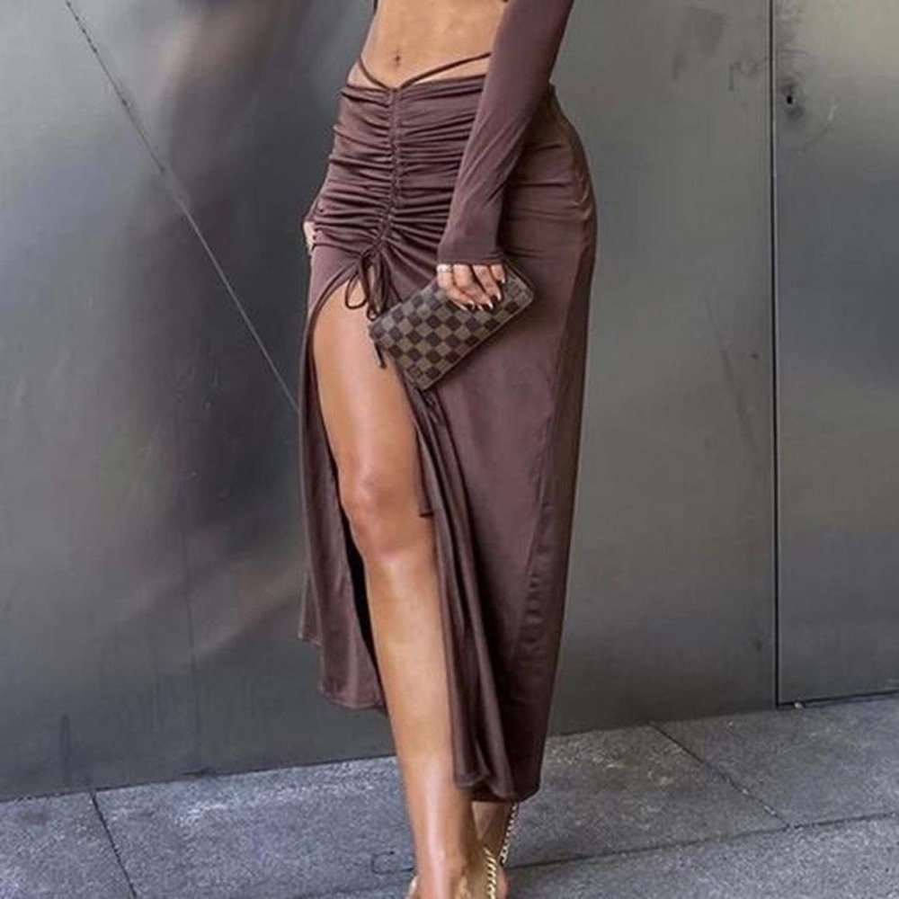 Brown Skirt